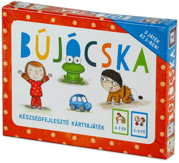 Bújócska készségfejlesztő kártyajáték