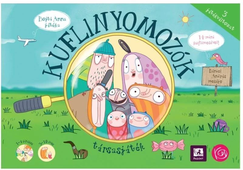 Kuflinyomozók társasjáték