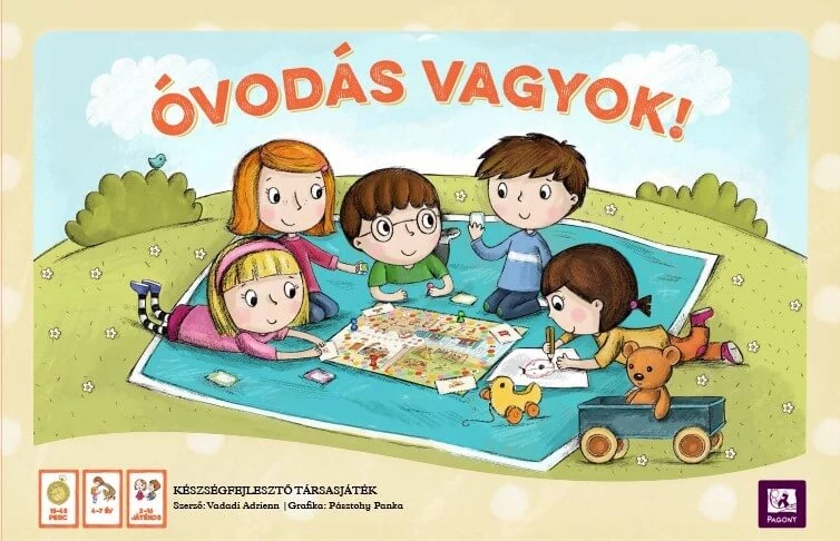 Óvodás vagyok! készségfejlesztő társasjáték