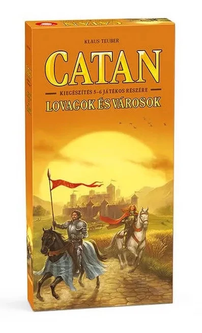 Catan - Lovagok és Városok társasjáték kieg. 5-6 főre