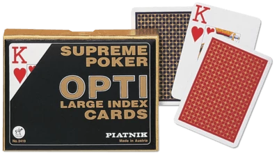 Piatnik Opti-Poker kártya 2*55 lap