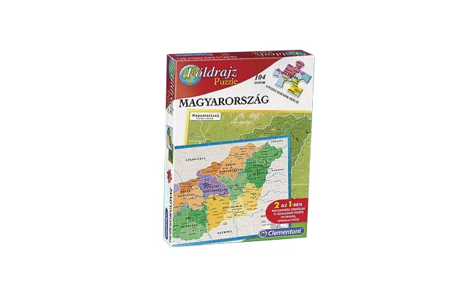 Clementoni Geo puzzle társasjáték