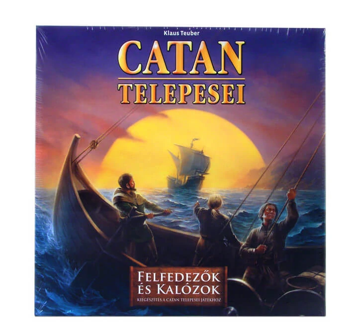 Piatnik Catan Felfedezők és Kalózok kiegészítő