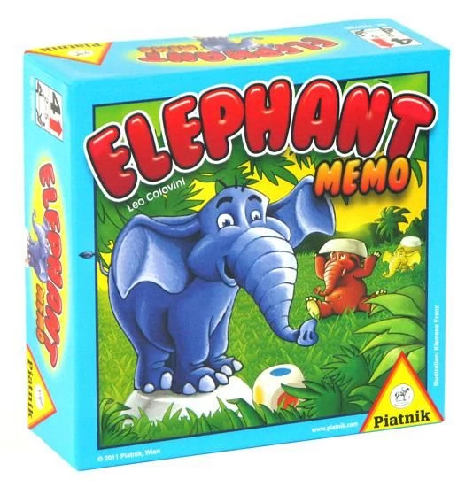 Piatnik Elefánt Memo társasjáték