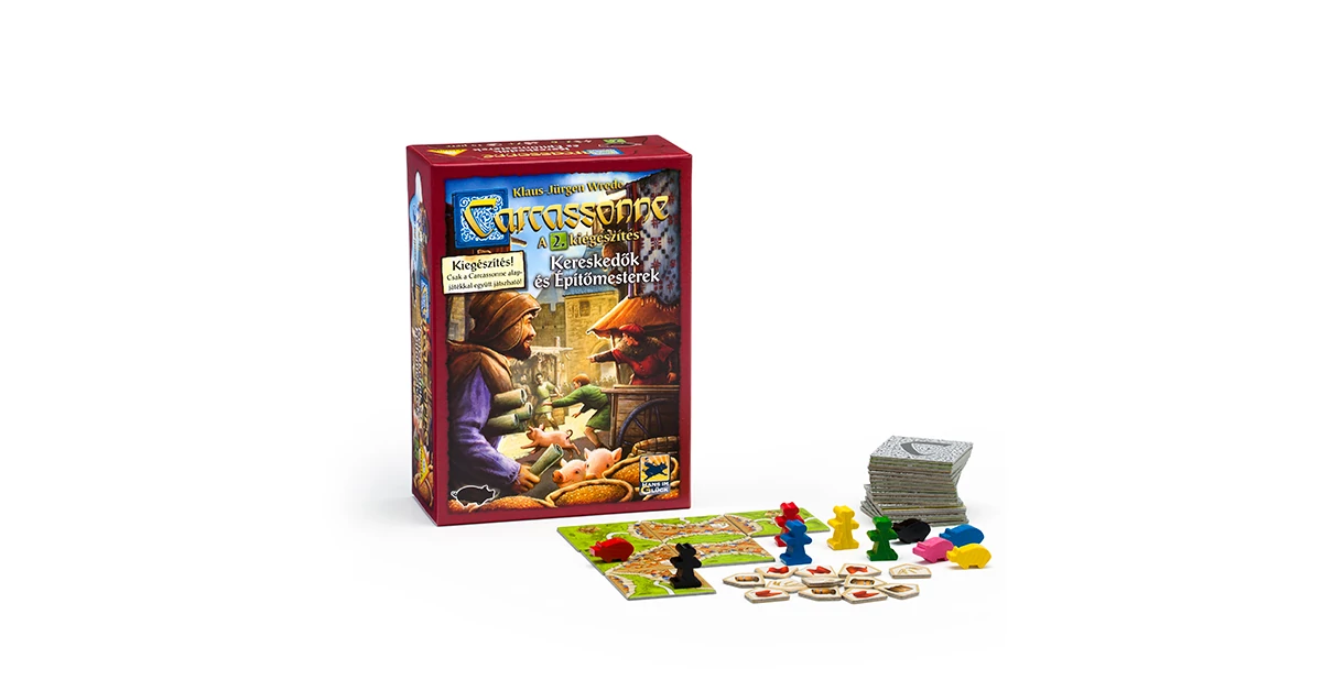 Carcassonne: Kereskedők és építőmesterek kiegészítő