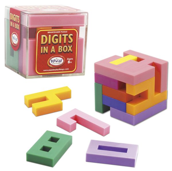 Popular Playthings Digits in a box logikai játék