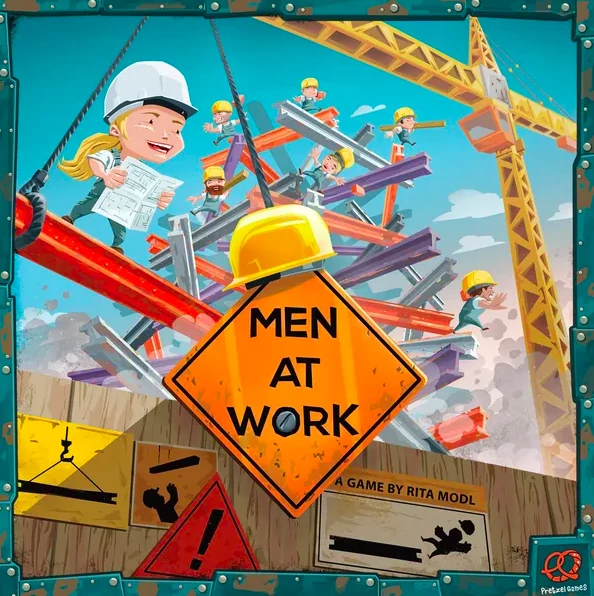 Men At Work társasjáték, angol nyelvű