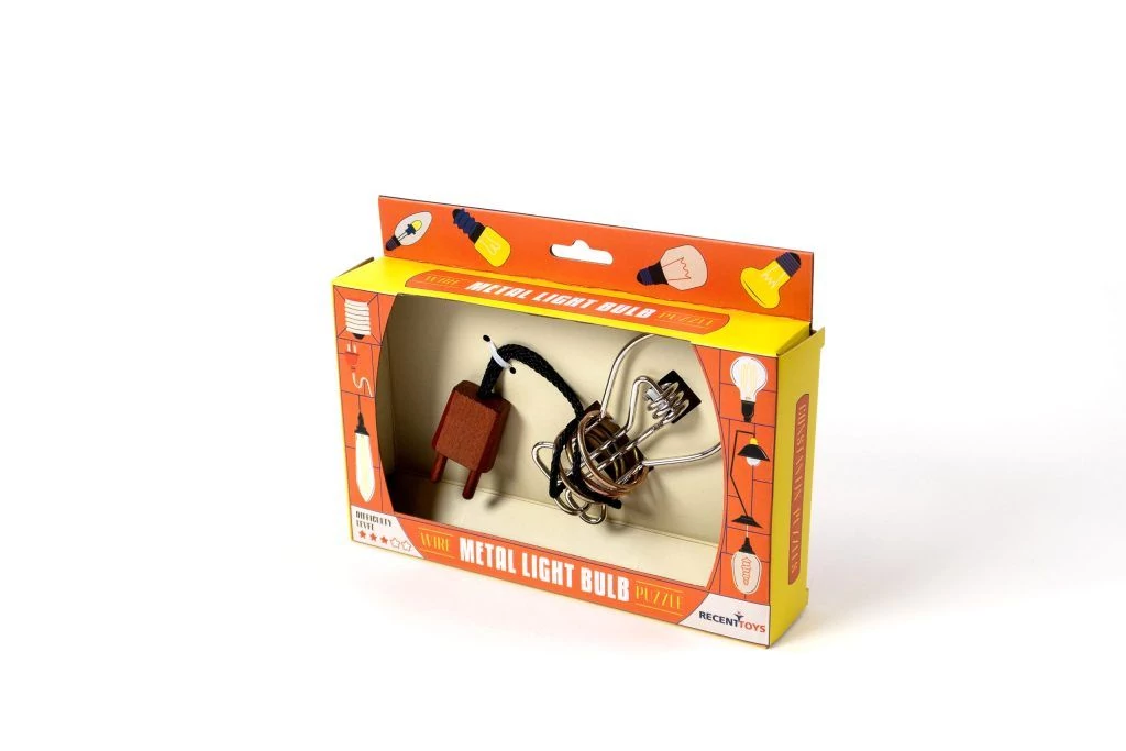 Metal Light bulb logikai játék