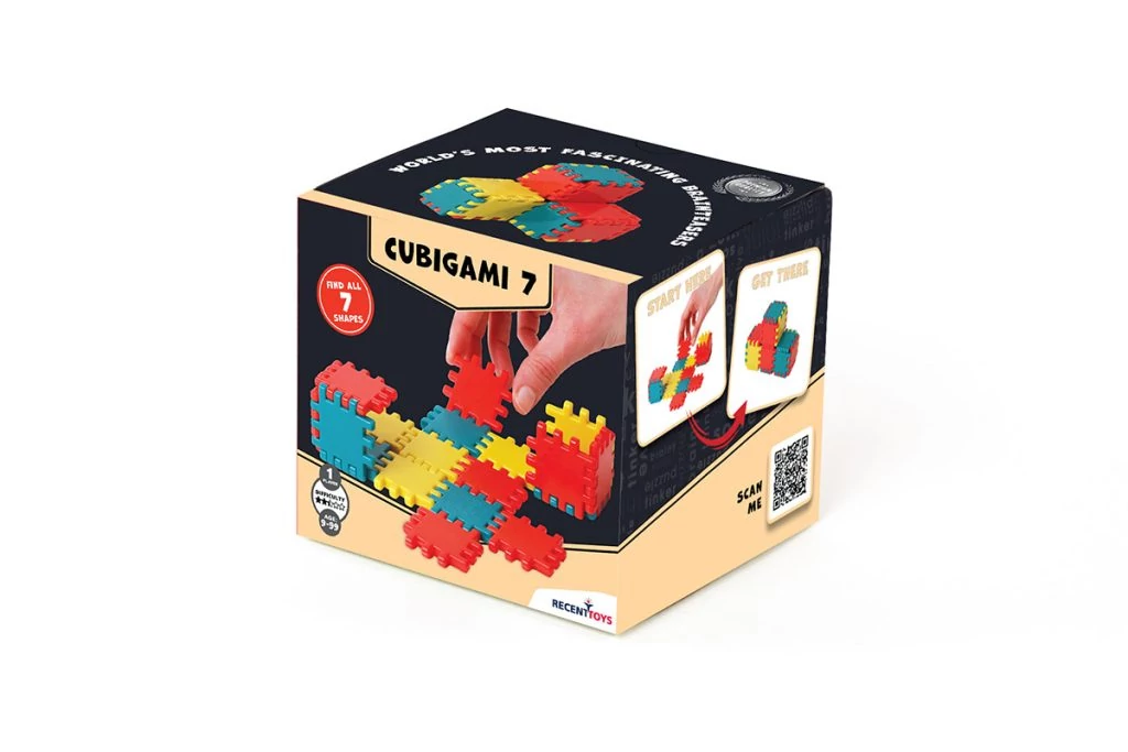 Cubigami7 logikai puzzle