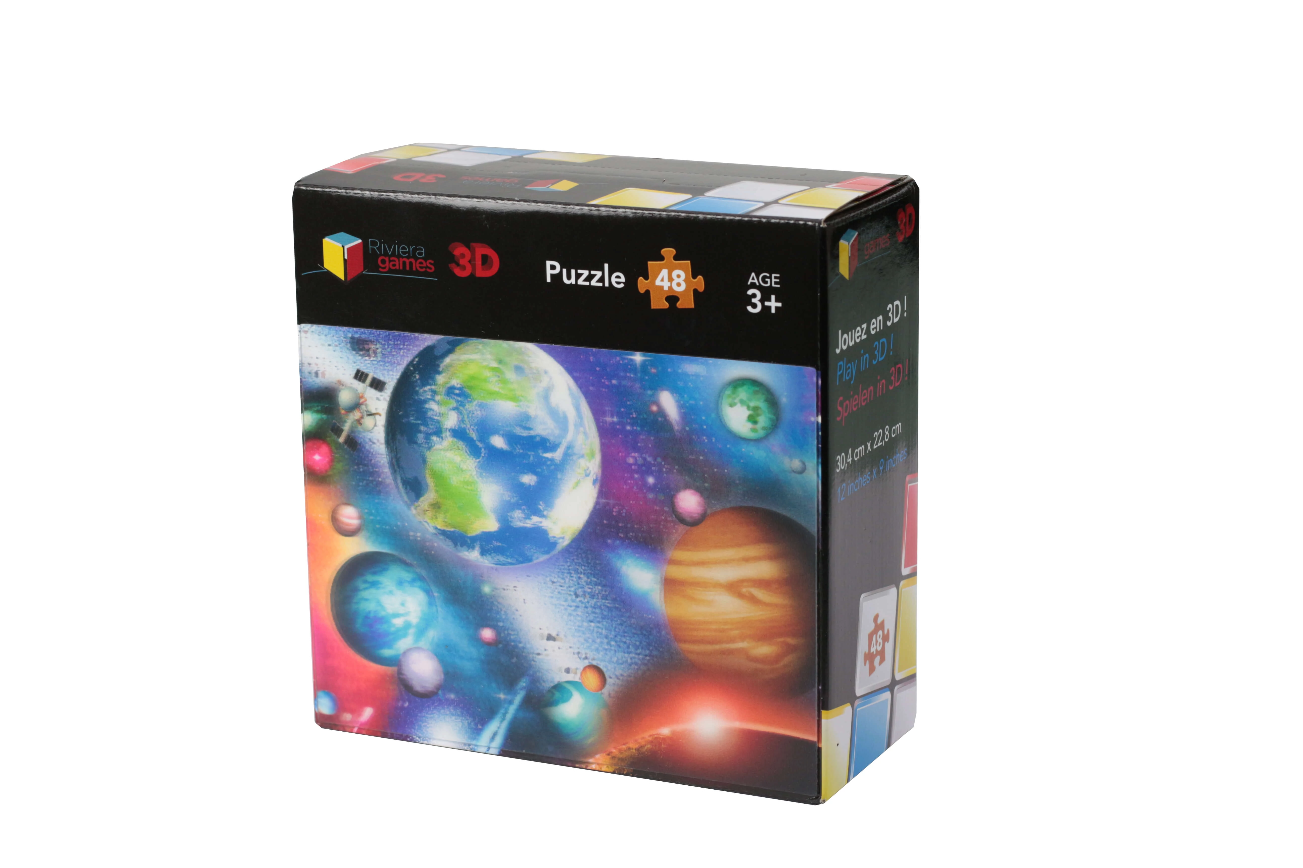 The Space - 48 darabos 3D puzzle
