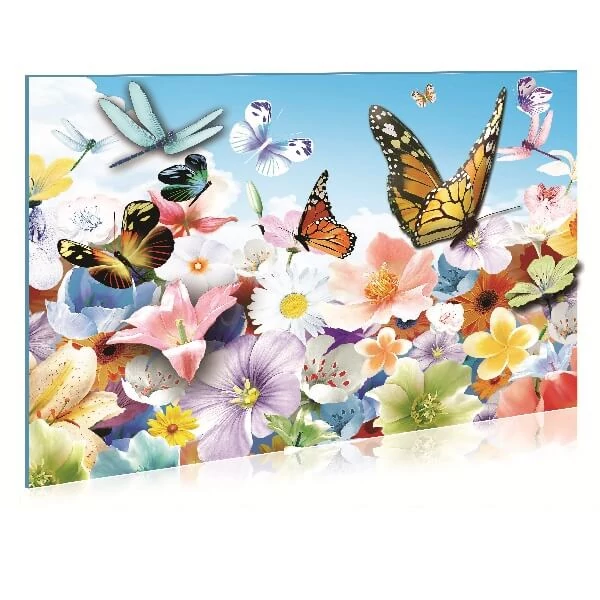 Virágok 3D-s puzzle