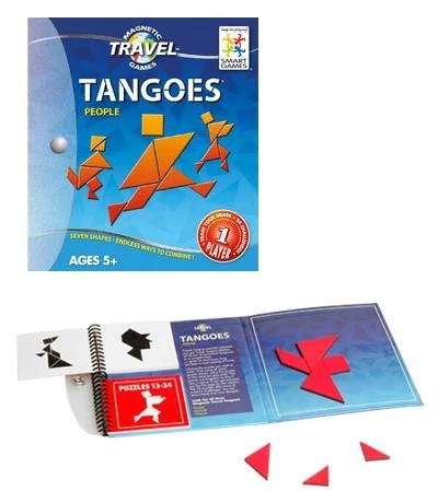 Smart Games Magnetic Travel  - Tangoes Emberek logikai játék