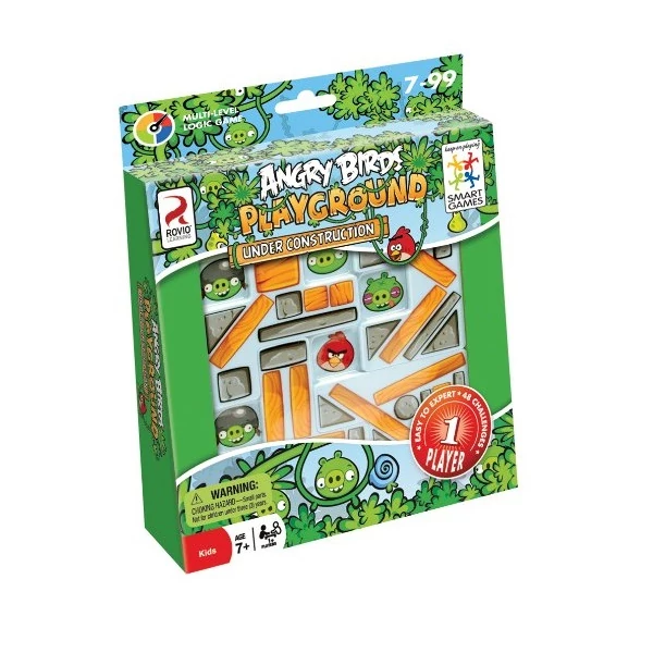Smart Games Angry Birds Under Construction logikai játék
