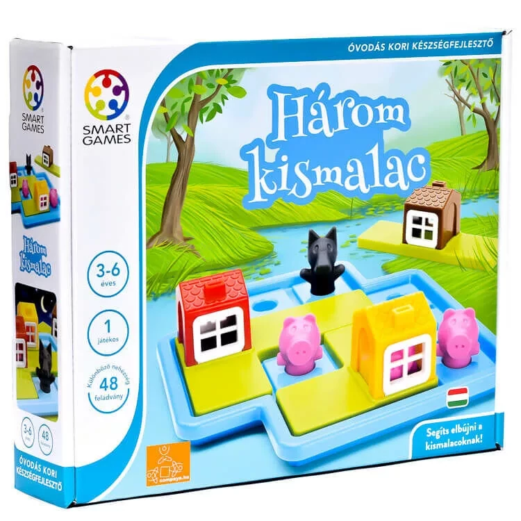 Három kismalac logikai játék