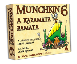 Munchkin 6 kártyajáték - A kazamata zamata