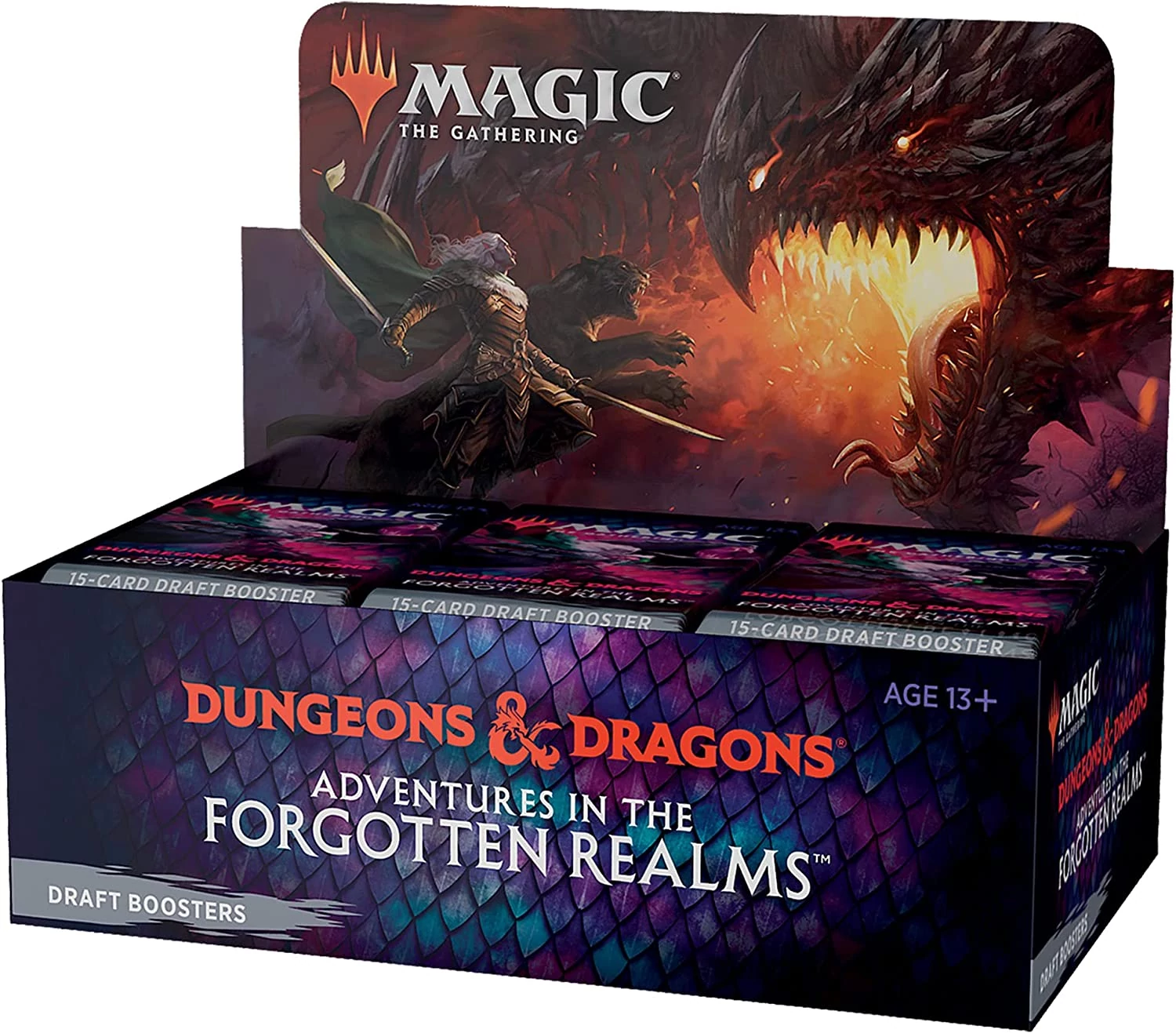 Magic: The Gathering: Adventures in the Forgotten Realms Draft Booster Display gyűjtői kártya