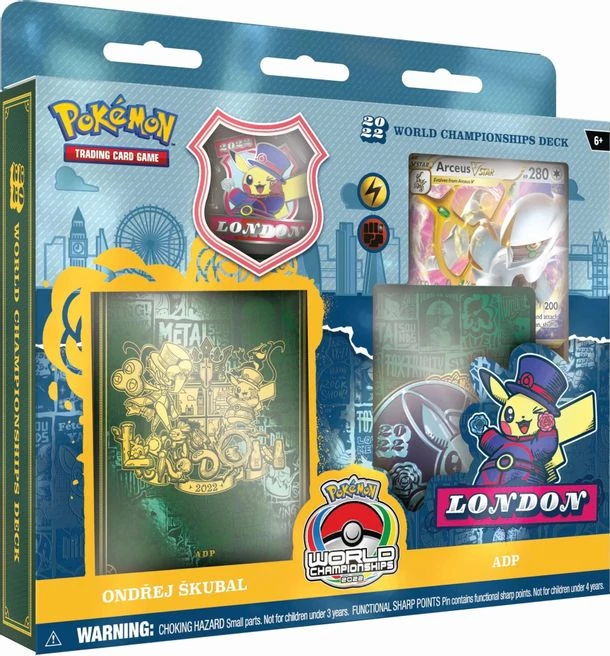 Pokemon 2022 World Championships Deck - Ondrej gyűjtői kártya