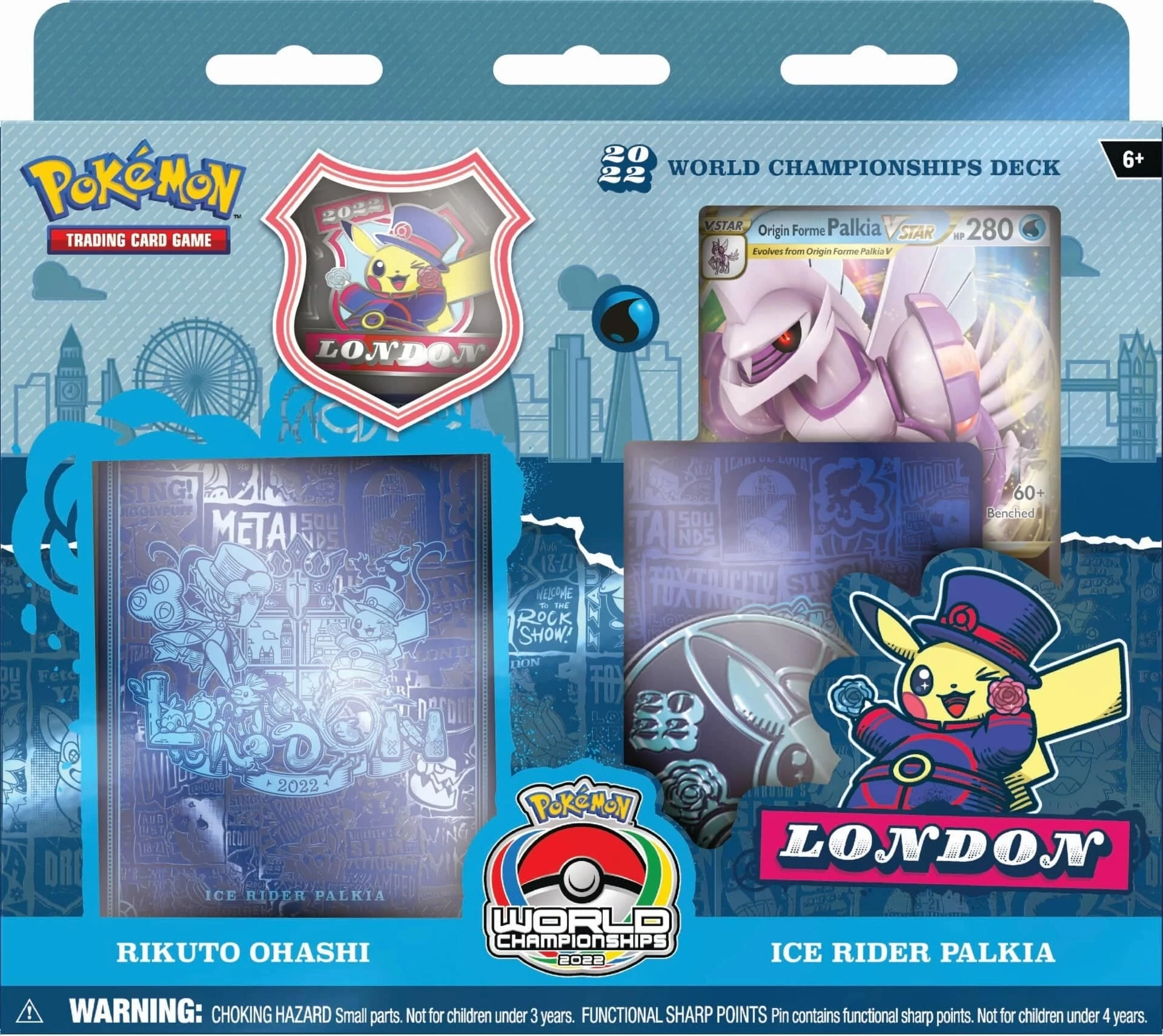 Pokemon 2022 World Championships Deck - Rikuto gyűjtői kártya