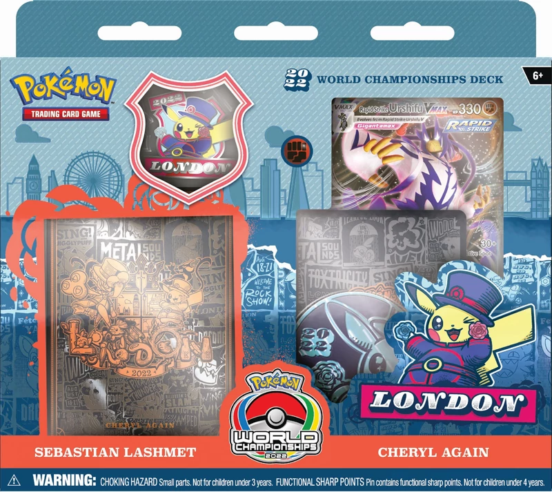 Pokemon 2022 World Championships Deck - Sebastian gyűjtői kártya