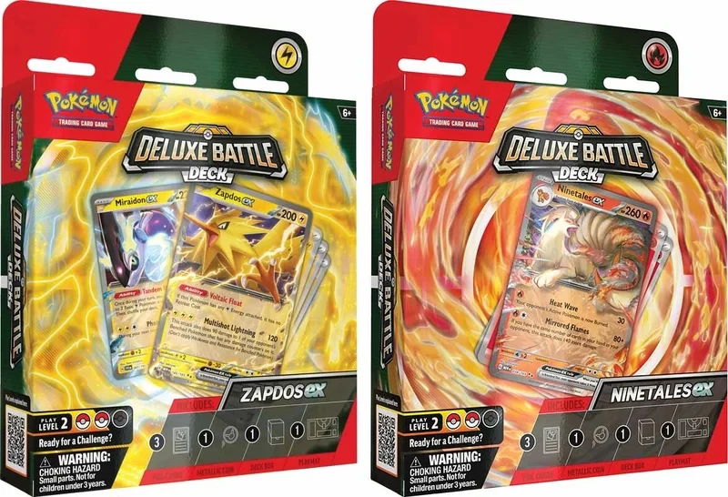 Pokemon: Deluxe Battle Deck - Ninetales and Zapdos