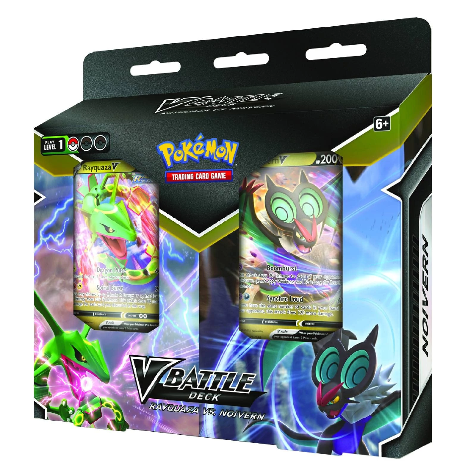 Pokemon: Rayquaza V vs Noivern V Battle Deck Bundle gyűjtői kártya