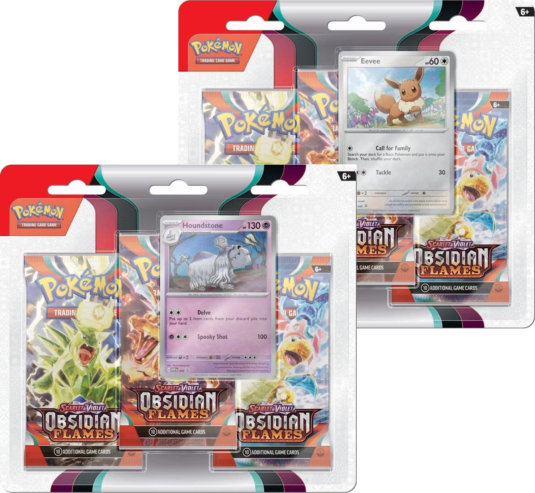 Pokemon: Scarlet & Violet 3 Obsidian Flames 3-Pack