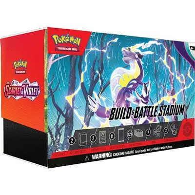Pokemon: Scarlet & Violet 1 Build and Battle Stadium Box gyűjtői kártya