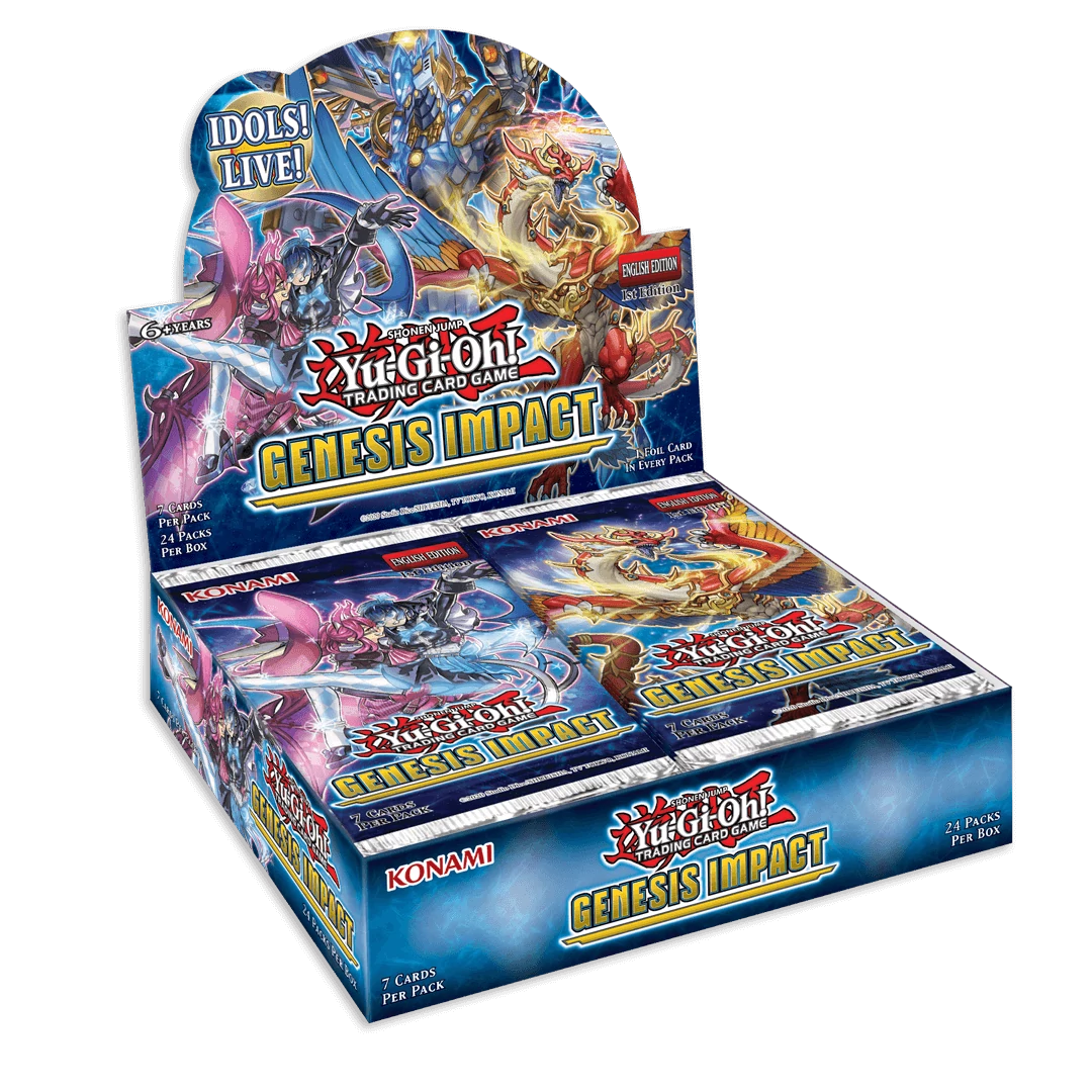 Yu-Gi-Oh! Genesis Impact Booster Display gyűjtői kártya
