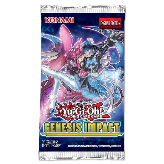 Yu-Gi-Oh! Genesis Impact Booster gyűjtői kártya