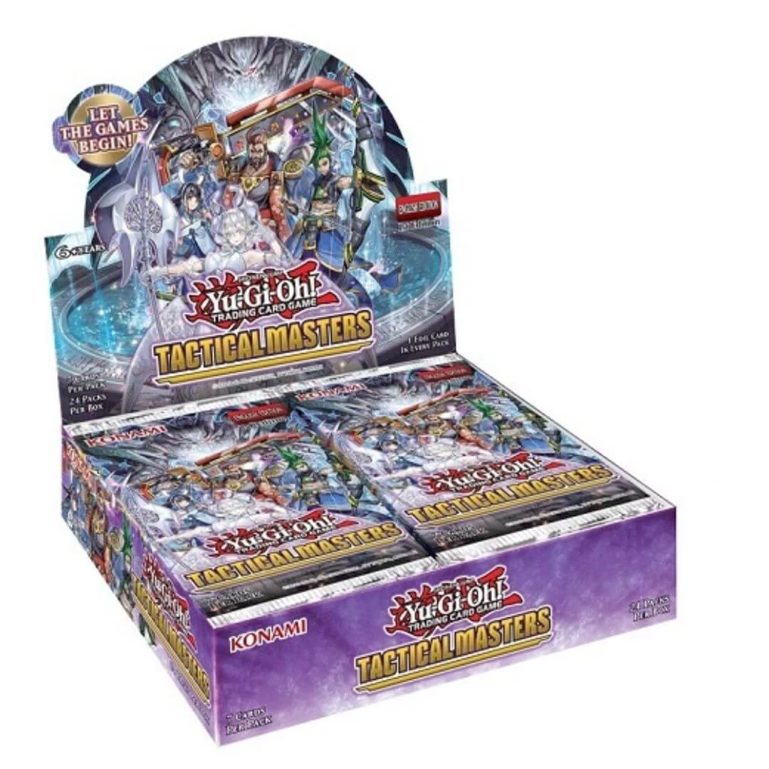 Yu-Gi-Oh! Tactical Masters Booster Display gyűjtői kártya