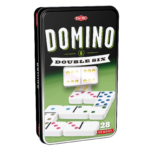 Domino Dupla 6-os szett fém dobozban