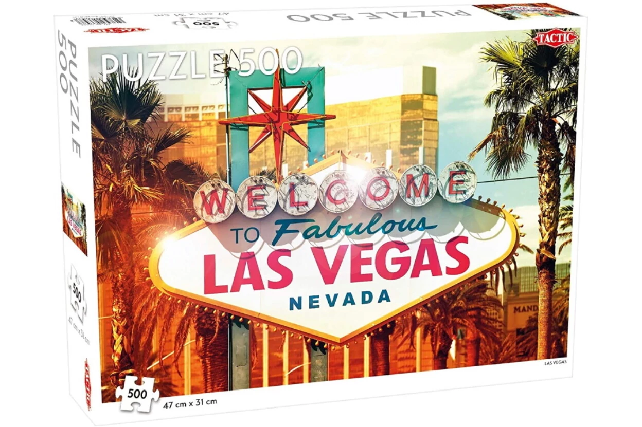 Tactic- Üdvözöljük Las Vegas-ban ! puzzle, 500 db-os
