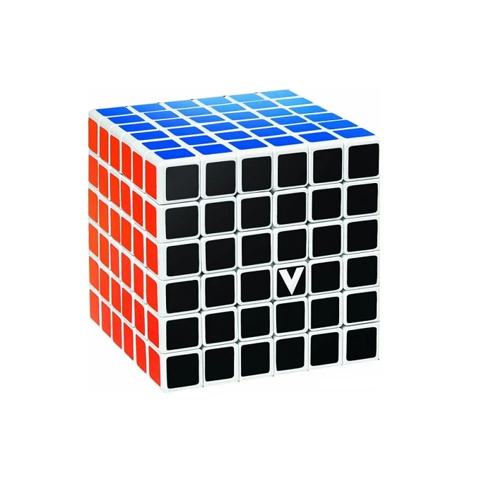 V-CUBE 6x6 versenykocka, fehér, egyenes