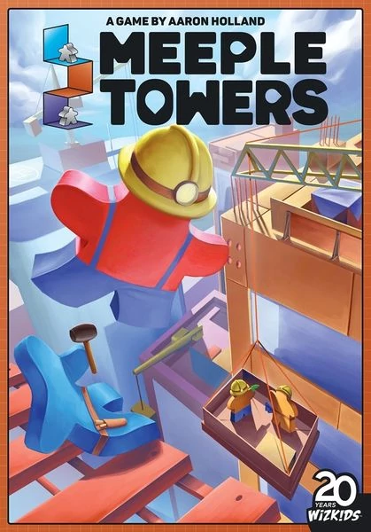 Meeple Towers társasjáték ,angol nyelvű