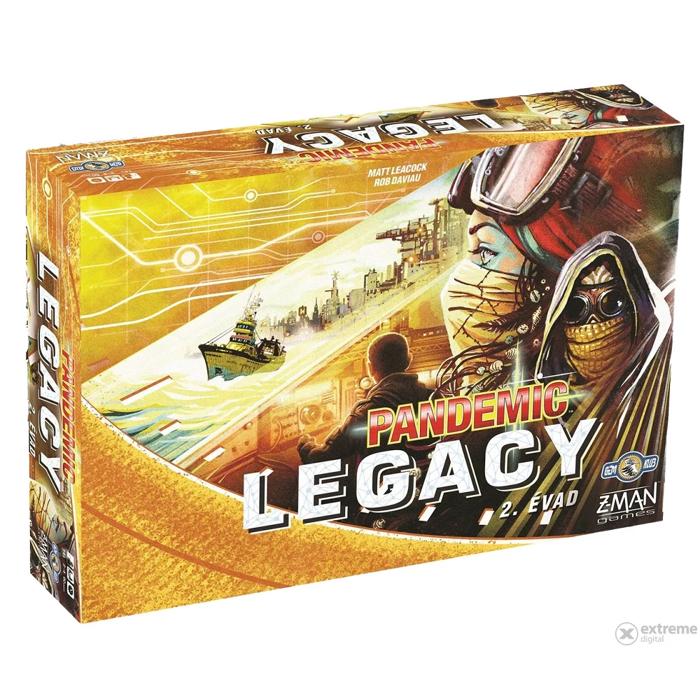 Pandemic Legacy 2. évad társasjáték