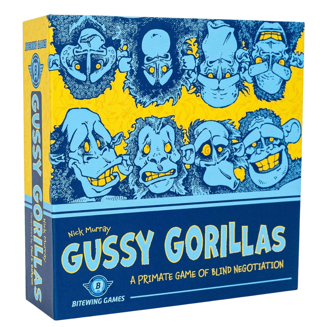 Gussy Gorillas társasjáték, angol nyelvű