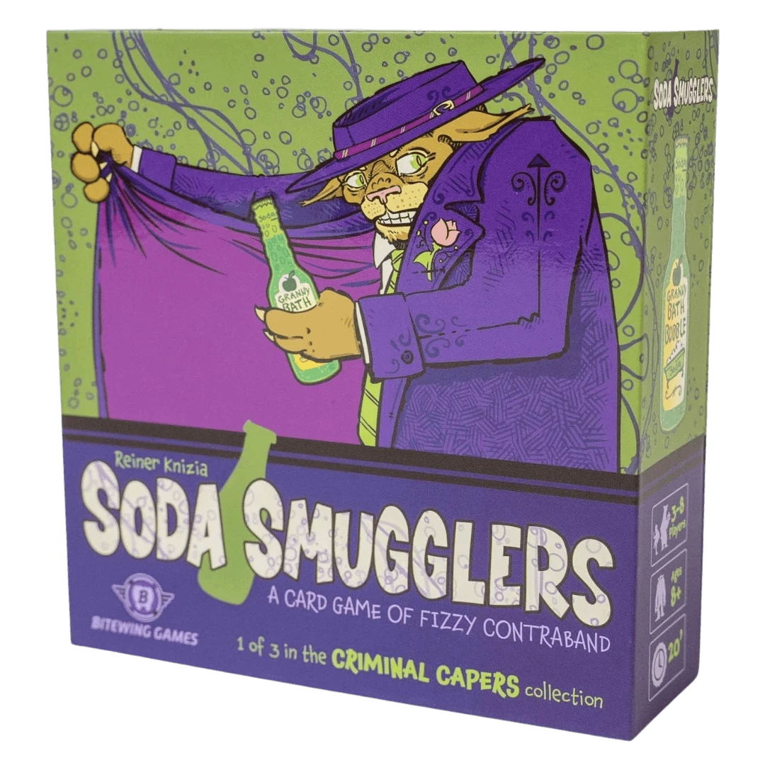Soda Smugglers társasjáték, angol nyelvű