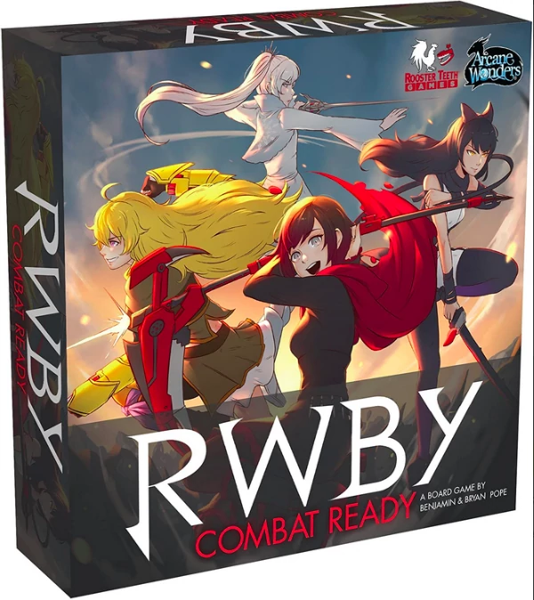 RWBY Combat Ready angol nyelvű társasjáték