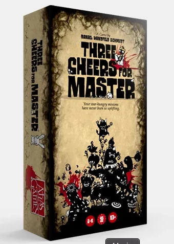 Three Cheers for Master társasjáték, angol nyelvű