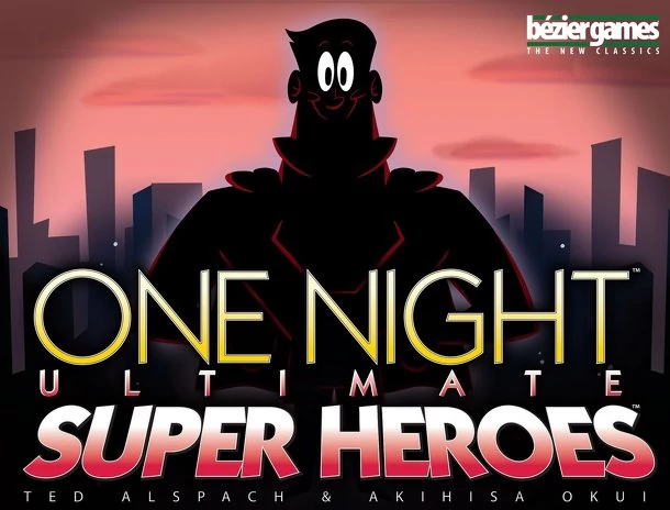 One Night Ultimate : Super Heroes társasjáték, angol nyelvű