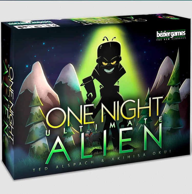 One Night Ultimate: Alien társasjáték, angol nyelvű