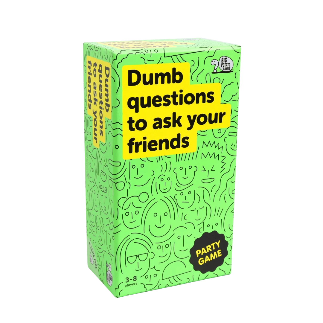 Dumb Questions To Ask Your friends társasjáték, angol nyelvű