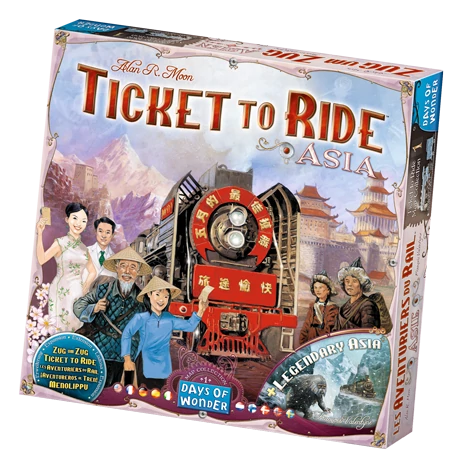 TTR Map Coll. #1 Asia, angol nyelvű kiegészítő