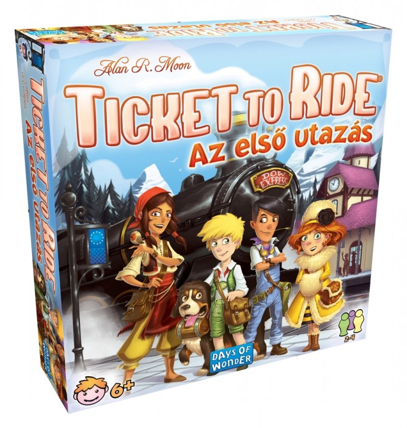 Days of Wonder Ticket to ride Az első utazás