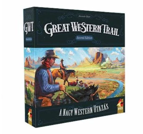 A nagy western utazás társasjáték 2. kiadás