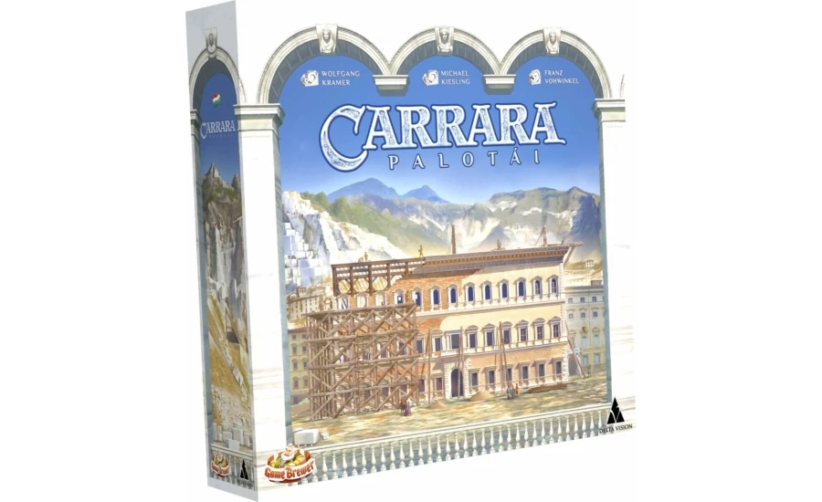 Carrara palotái társasjáték - Deluxe kiadás