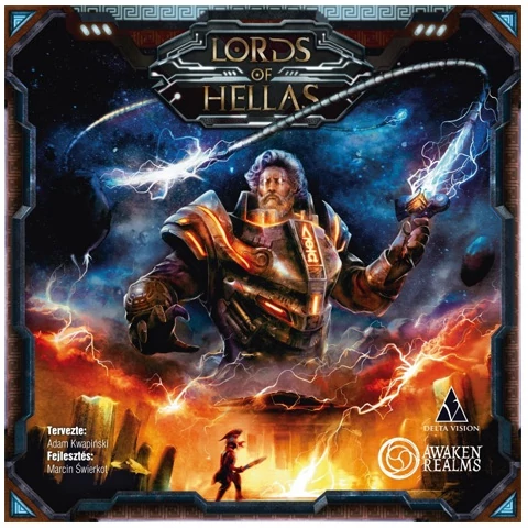 Lords of Hellas társasjáték, magyar nyelvű változat