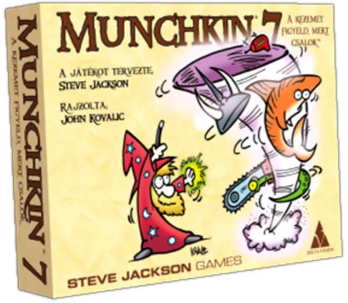Munchkin 7 - A kezemet figyeld mert csalok társasjáték kiegészítő