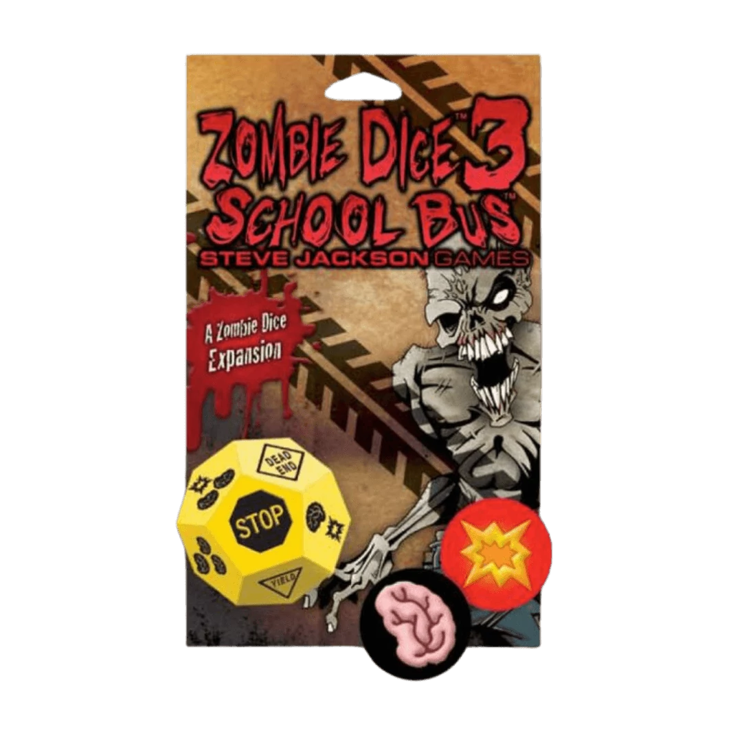 Zombie Dice 3 School Bus angol nyelvű kiegészítő