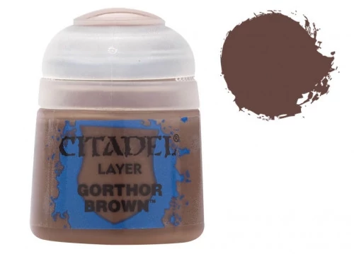 Citadel festék Layer: Gorthor brown 12 ml